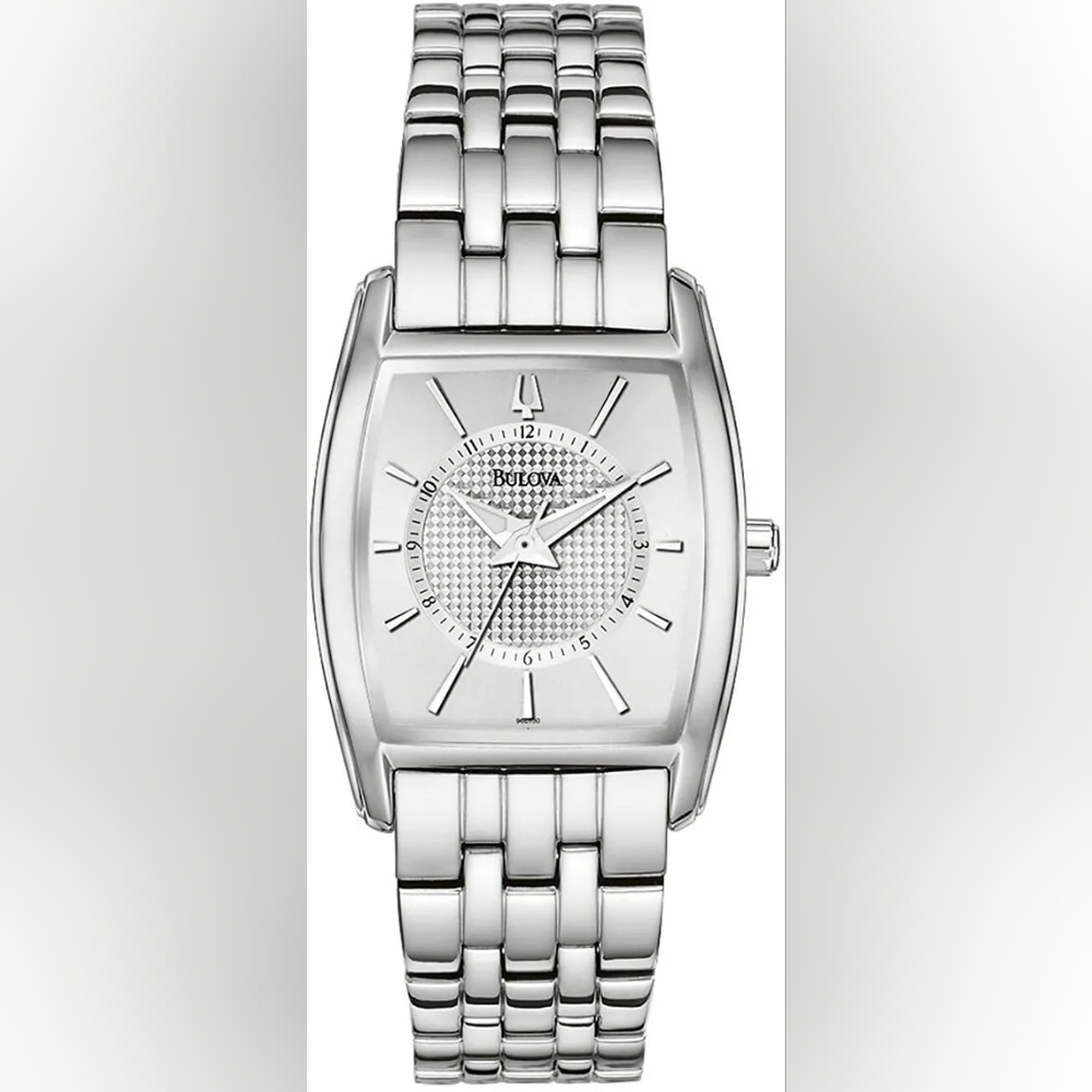 Bulova Women's C877634 Stainless Steel Silver Dial Watch